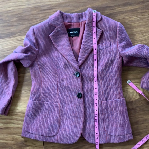 Vintage Giorgio Armani Wool Blend Blazer - Picture 16 of 16